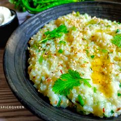 A picture of Kanki / Broken Rice Porridge.