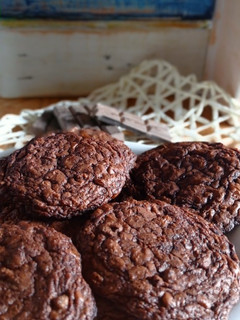 Una foto de Galletas fáciles... De brownie