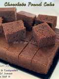 Kek Paun Coklat Dulu-dulu
