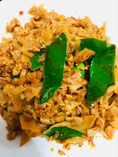 รูปของ หมูสับผัดเผ็ดหน่อไม้ดอง