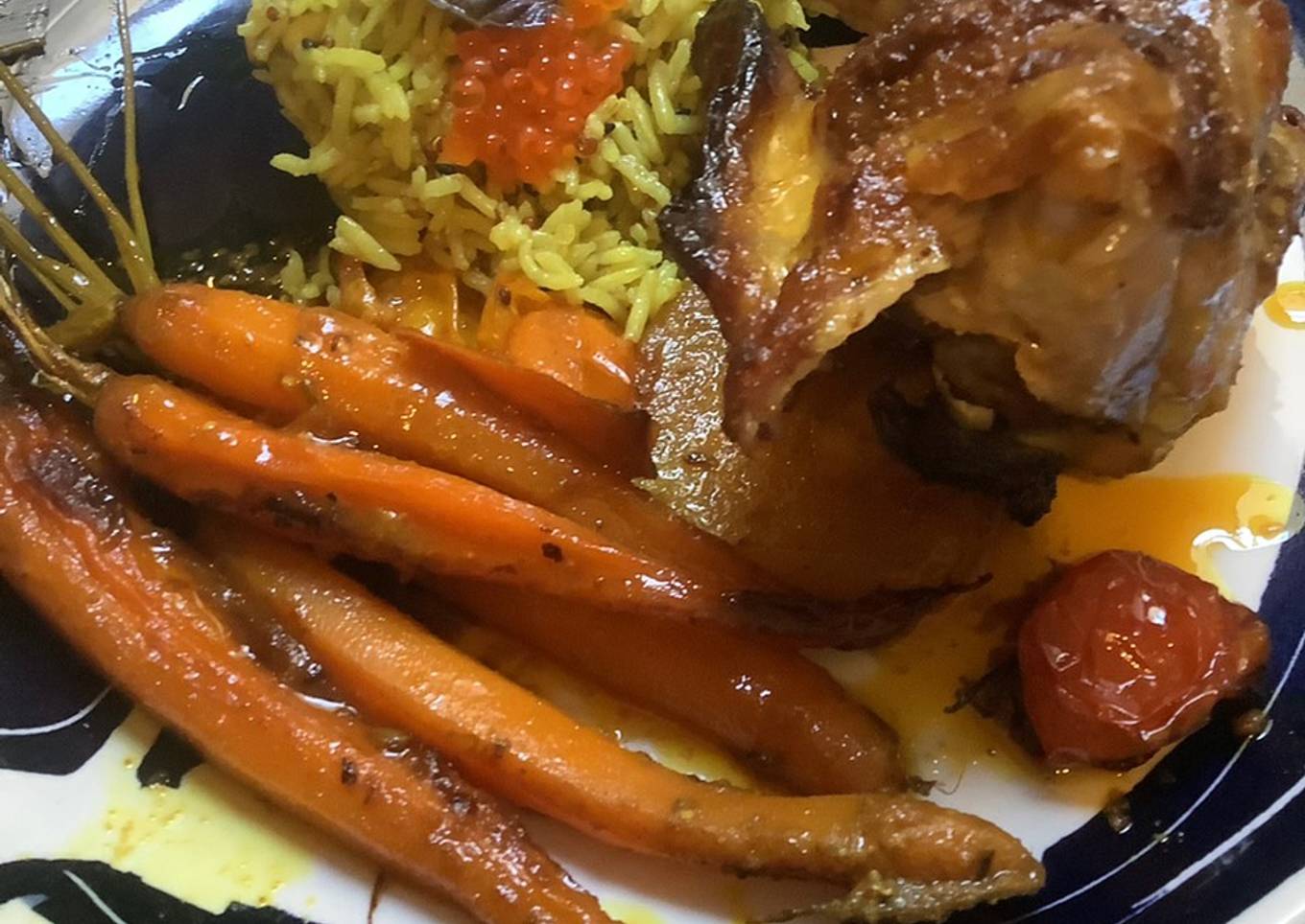 Épaule d’agneau confite 🐑 légumes 🌶🍃🧅🧄en fête 🥳🥕🍅🥔🍋