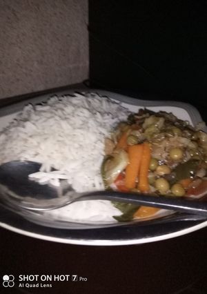 A picture of Vegetables sauce.