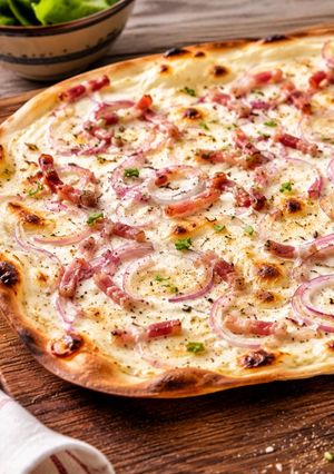 Une photo de Pâte à Flammekueche (Keto)