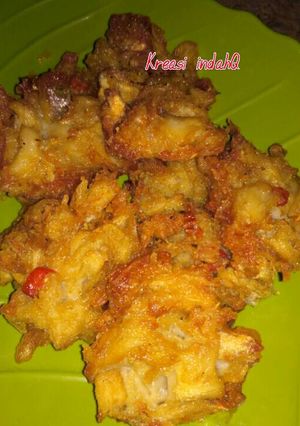 Foto resep Bakwan jamur simple