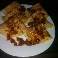 A picture of Coconut pancakes#coastalcoconutrecipechallenge.