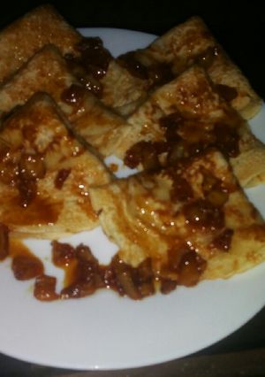 A picture of Coconut pancakes#coastalcoconutrecipechallenge.