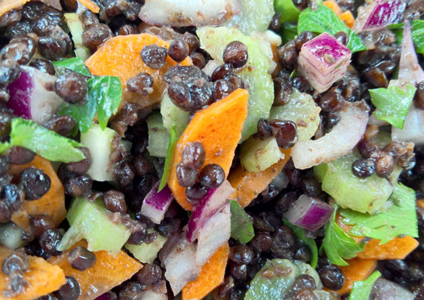 Ensalada de lentejas