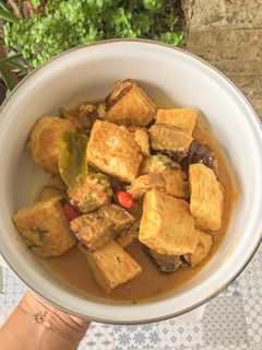 Foto resep Mangut iwak pe dan tahu