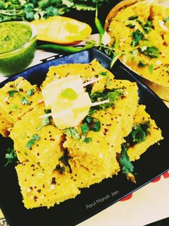 मैंगो ढोकला (mango dhokla recipe in Hindi) रेसिपी मुख्य फोटो