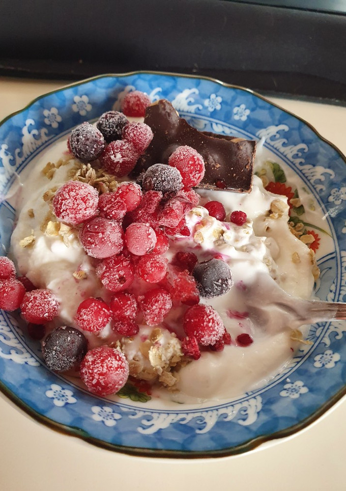 Una foto de Merienda sana