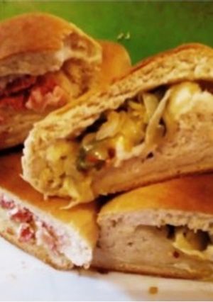 Una foto de Panes rellenos