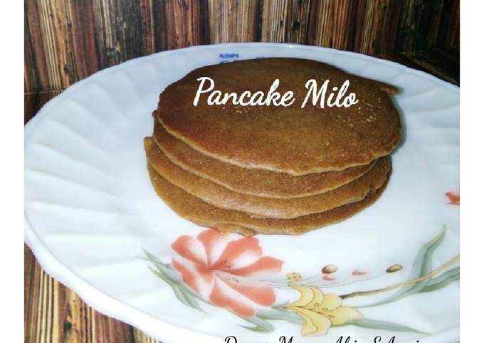 Mudah Banget Membuat Resep Pancake teflon MILO