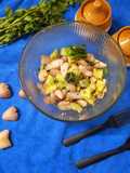 Water chestnut chaat (singhada)