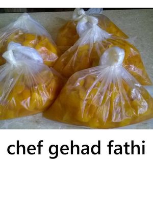 صورة لوصفة كمبوت الخوخ