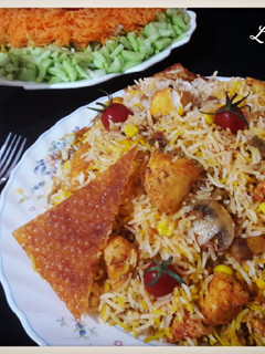 عکسی از دستور پلو_مراکشی