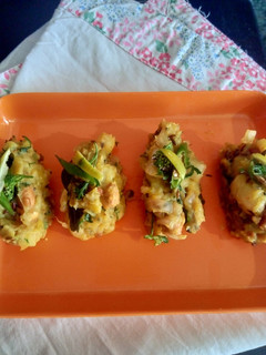 A picture of Green plantain in style.