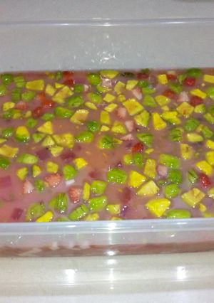 Foto resep Sop buah alpukat jelly rembo simpel ala lucy's