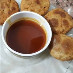 A picture of Peas kachori.