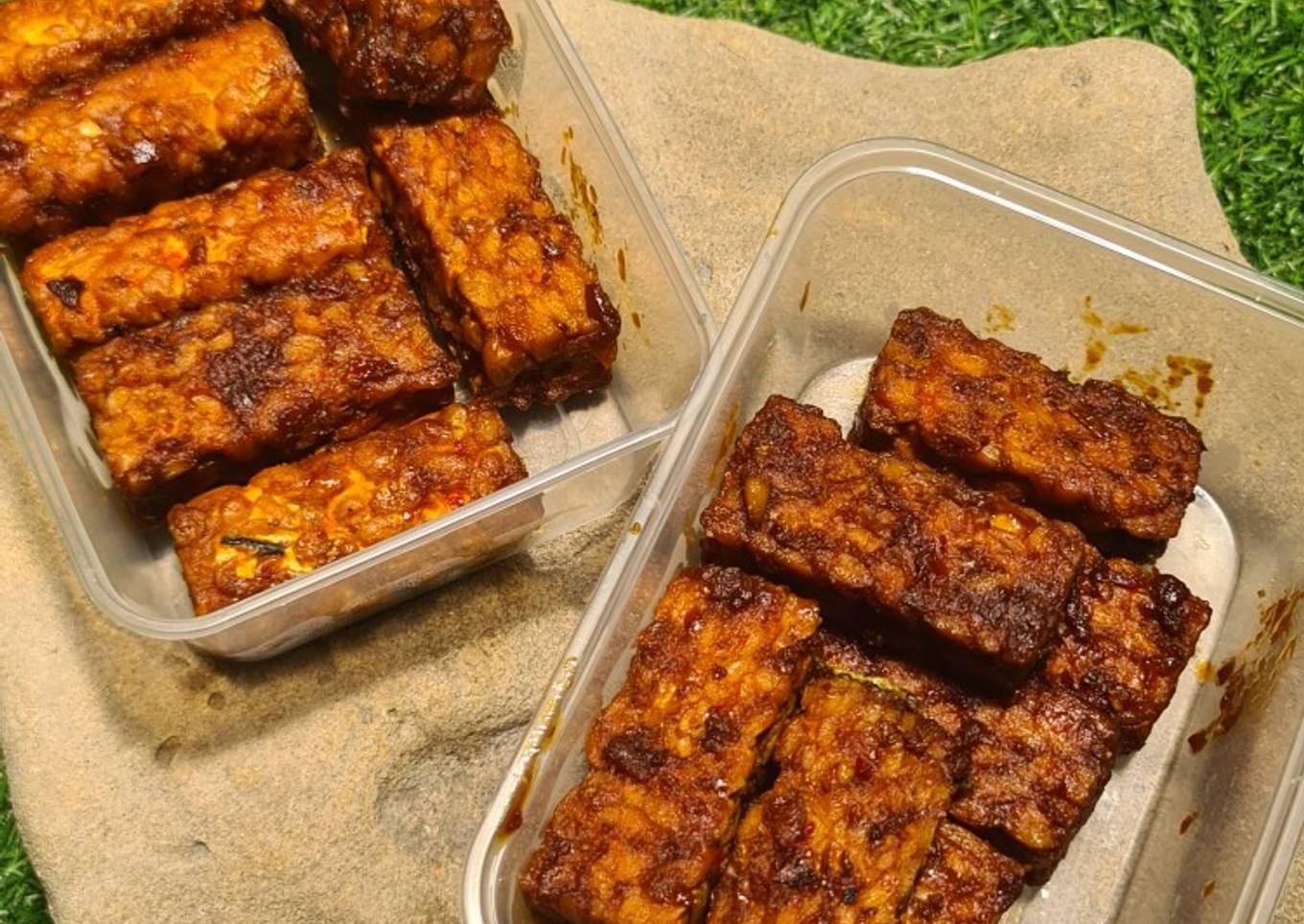 Tempe bacem pedas manis