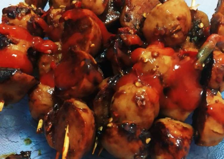 Baso Bakar Pedas Manis