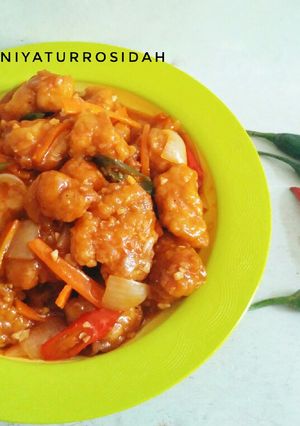 Foto resep Ayam Asam Manis