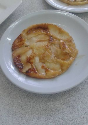 Una foto de Crepes de manzana