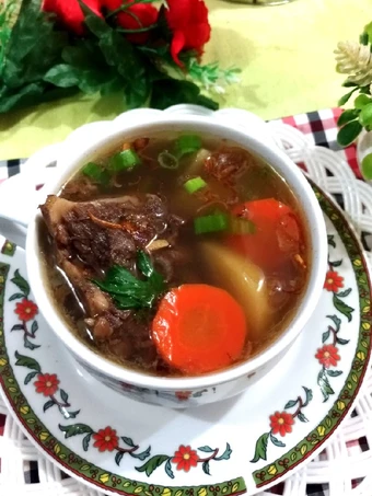 Cara Mudah Menyiapkan Resep 151. Sup Tulang Sapi yang Lezat Anti Ribet, Lezat