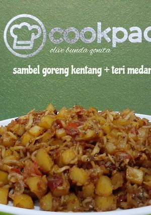 Foto resep Sambel goreng kentang + teri medan