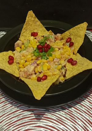 A picture of Nachos Chaat.