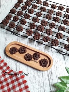 Foto resep Semprit coklat