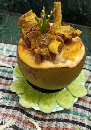 ডাব মাটন (daab mutton recipe in Bengali) রেসিপির প্রধান ছবি