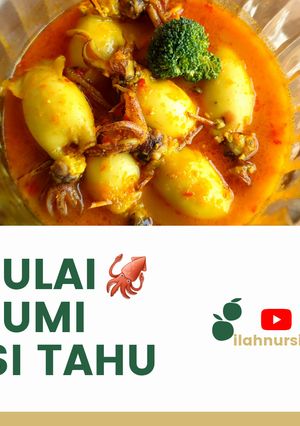 Foto resep GULAI CUMI ISI TAHU 🦑🦑
