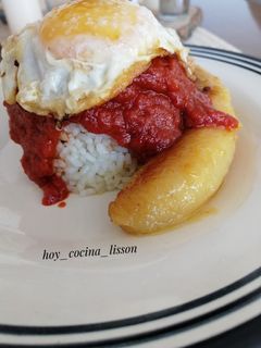 Una foto de Arroz cubana
