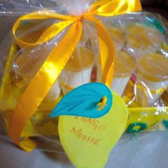 A picture of Mango mousse.