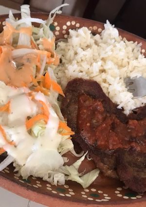 Una foto de Milanesa