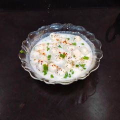 A picture of Makhana Raita.