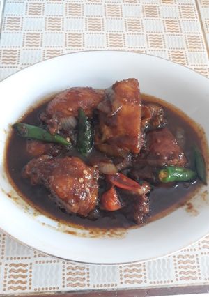 Foto resep Ayam kecap pedas manis