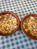 Petites crèmes aux œufs à la vanille, cannelle et amandes