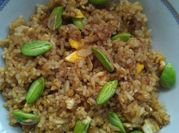 Gambar nasi goreng petai