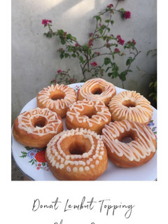 Foto resep Donat Lembut Topping Cream Cheese