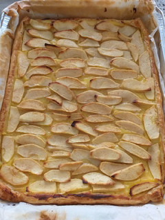Una foto de Tarta de manzana
