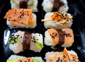 Foto principal de Cubos de sushi 🍣