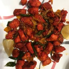 A picture of Chicken 65.