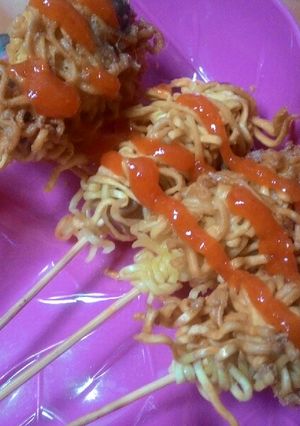 Foto resep Sosis Lilit Mie Kriuk²😋
