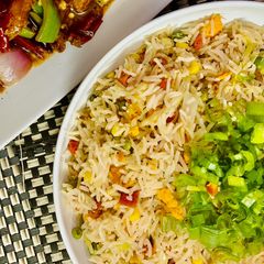 A picture of Egg & Vegetable Fried Rice.