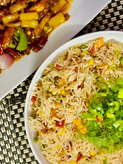 A picture of Egg & Vegetable Fried Rice.