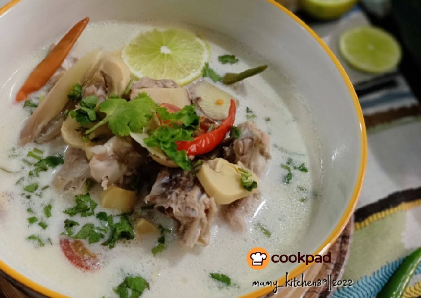 🇹🇭 Tom Kha Gai / Thai Galangal Coconut Chicken Soup