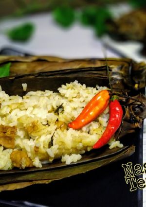 Foto resep Nasi Bakar Tempe Teri