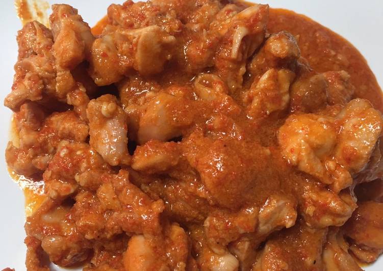 Sambel goreng ayam fiber cream