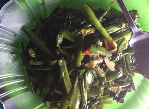 Foto resep 50. Oseng eceng pedas (genjer)